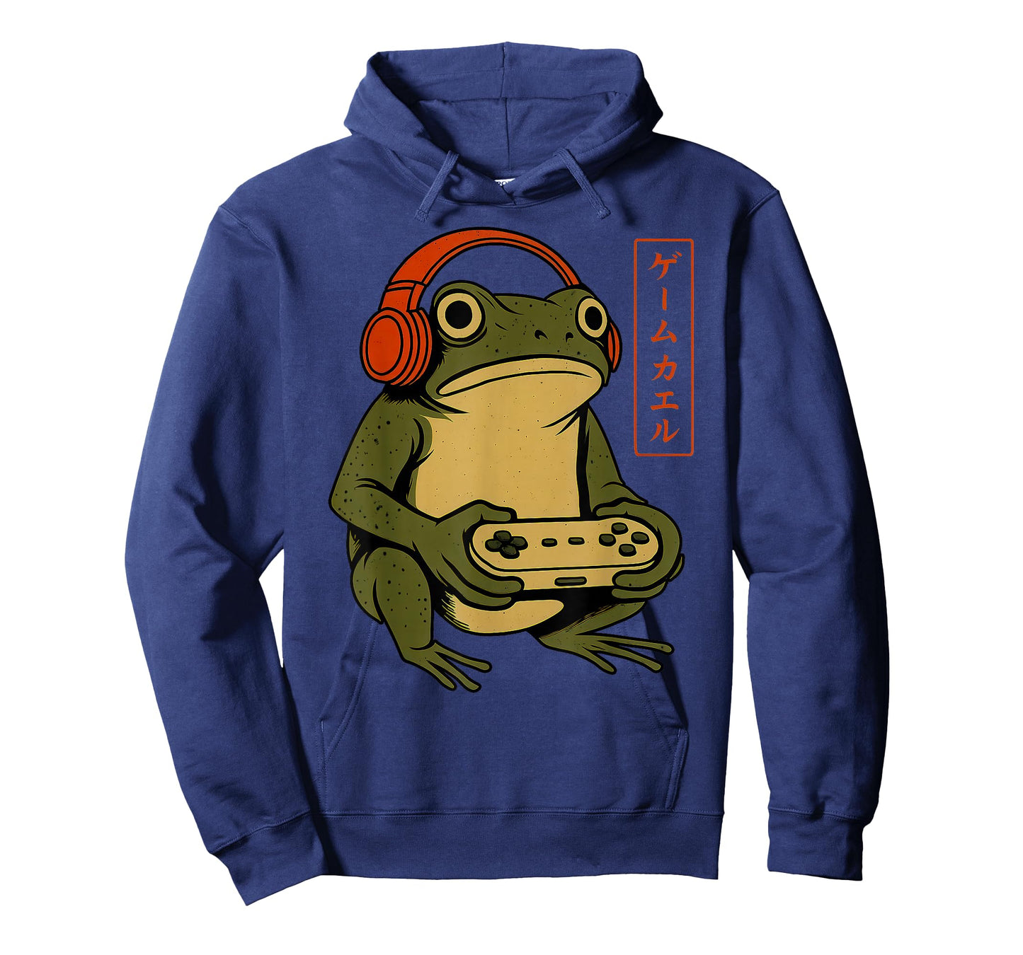 Japanese Gamer Frog Art Men Women Boys Funny Vintage Gaming T-Shirt