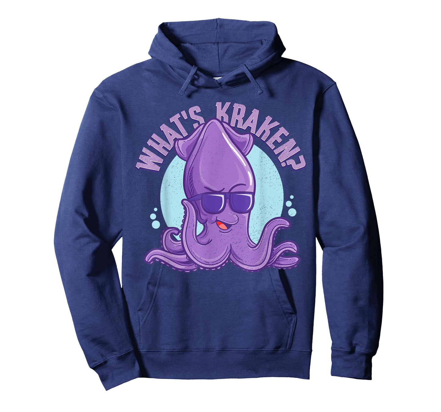 Funny Hipster Cryptids Sea Monster Octopus What's Kraken T-Shirt