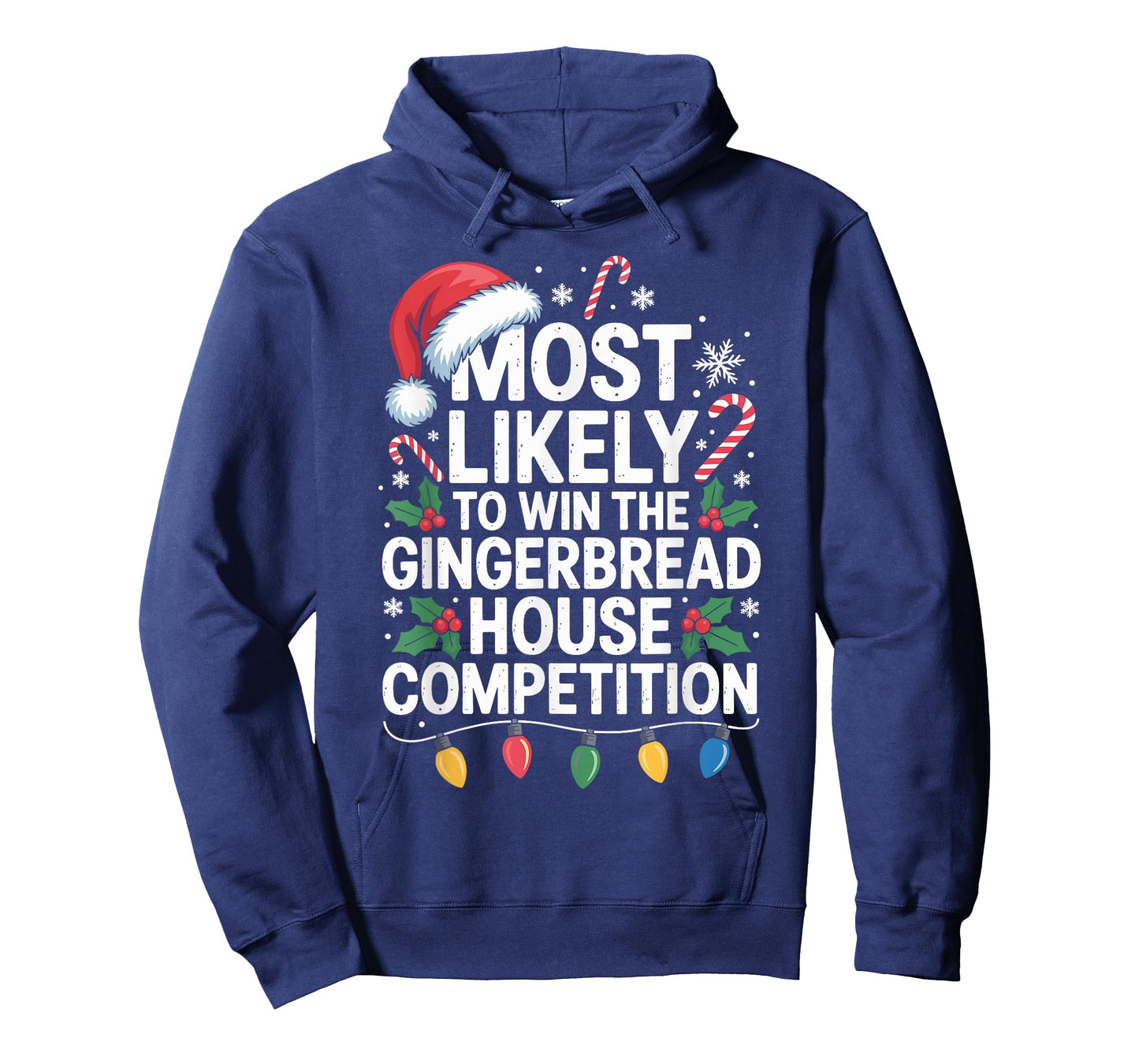 Most Likely Win Gingerbread House Competition Baker Funny T-Shirt