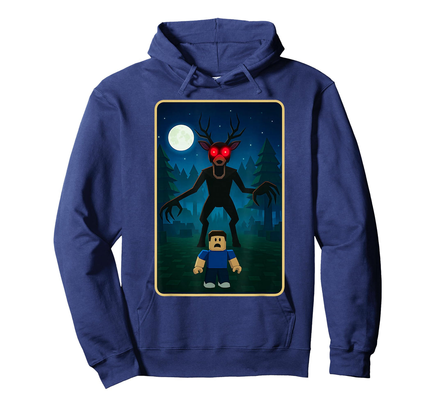 Scary Deer 99 Nights Halloween Gamer in The Forest Kids Meme T-Shirt