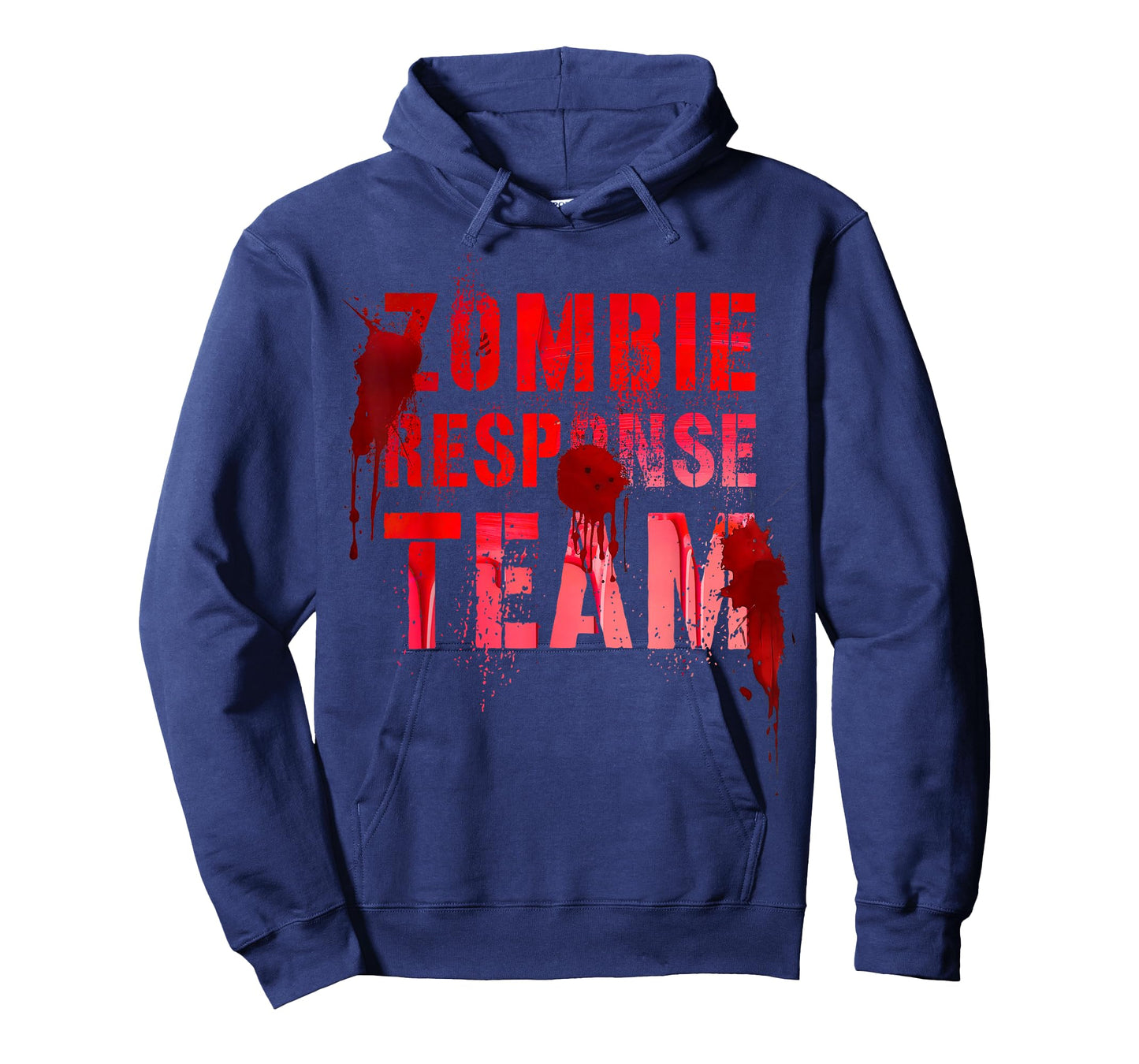 Funny ZOMBIE RESPONSE TEAM Undead Slayer Leader Warrior Bruh T-Shirt