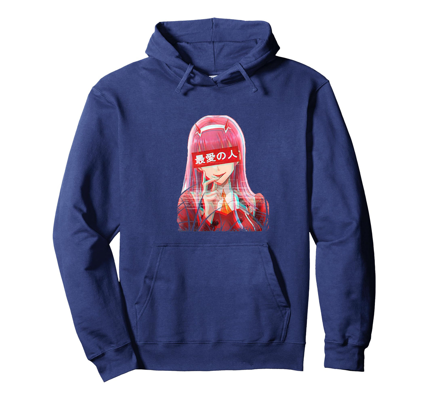 Animemes Darling Japanese Anime Zero Two T-Shirt - Black, Small