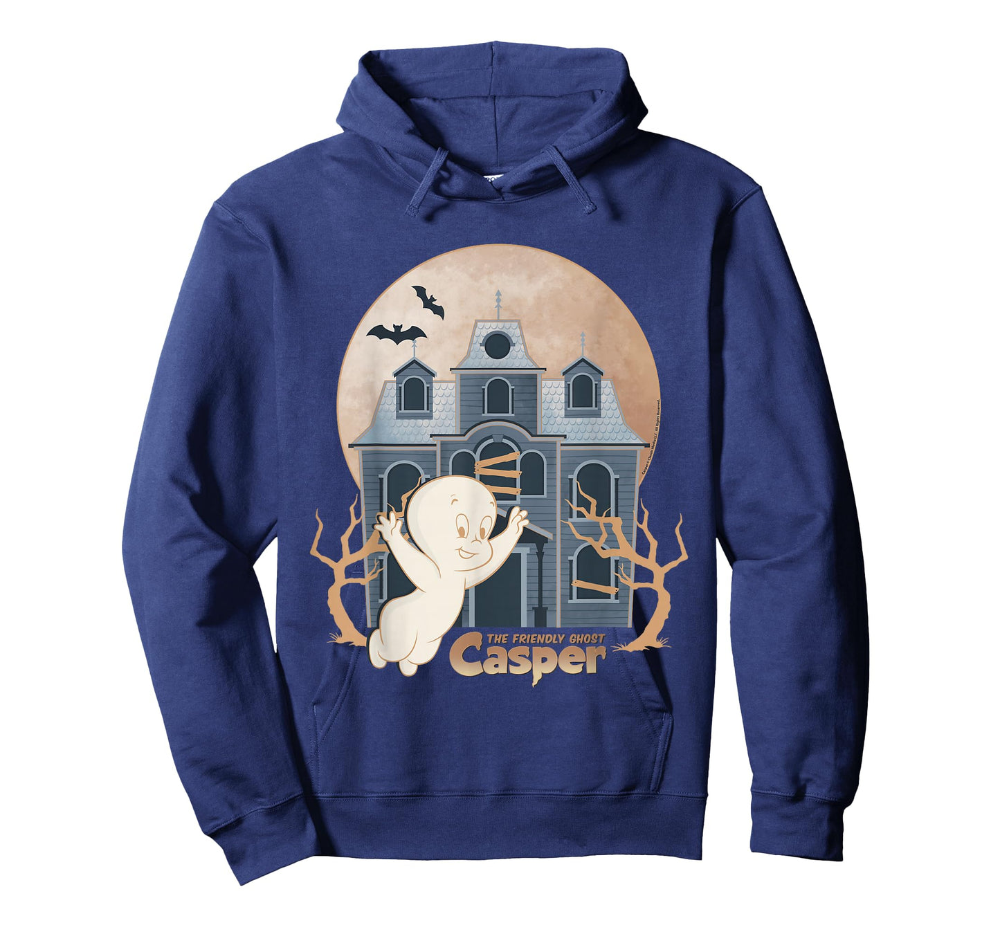 Casper The Friendly Ghost Haunted House Glow T-Shirt