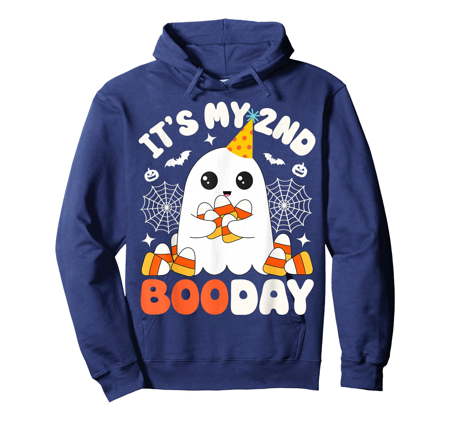 It's My 2nd Boo Day, Funny Halloween Ghost 2nd Birthday Boy T-Shirt