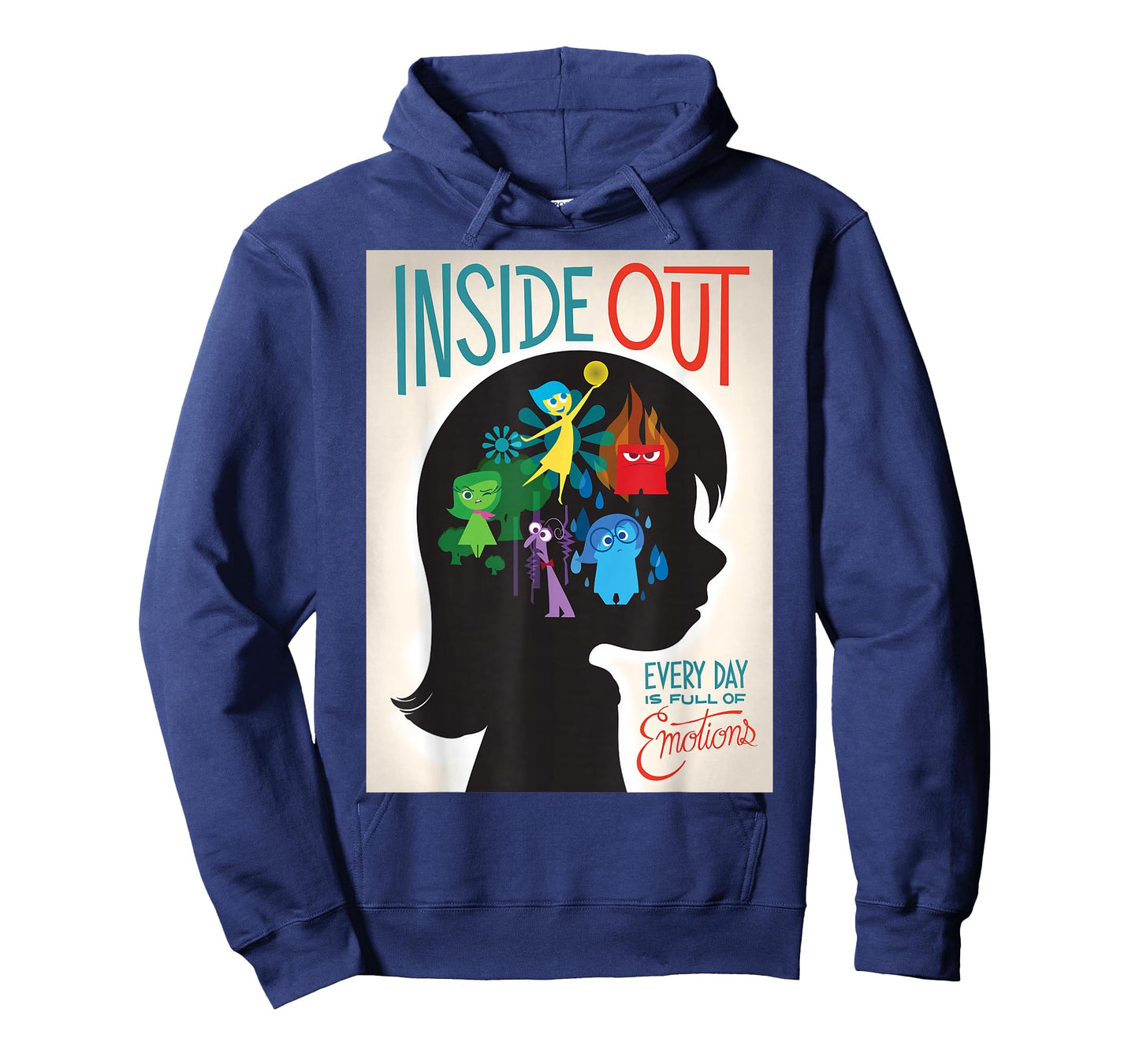 Disney Pixar Inside Out Full of Emotions Poster T-Shirt