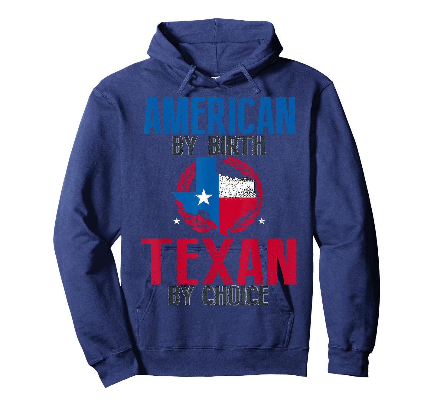 American By Birth Texan By Choice I Funny Texas T-Shirt