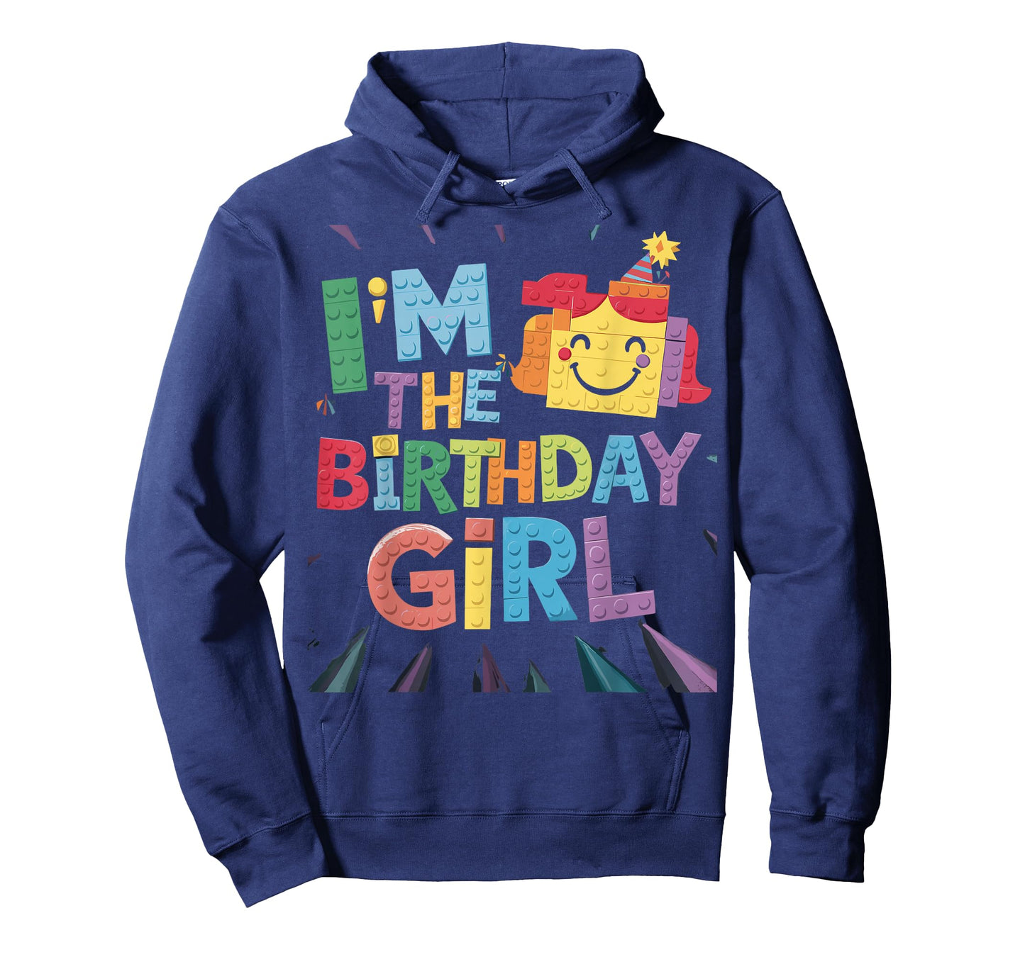 Im The Birthday Girl Building Brick Family Matching T-Shirt