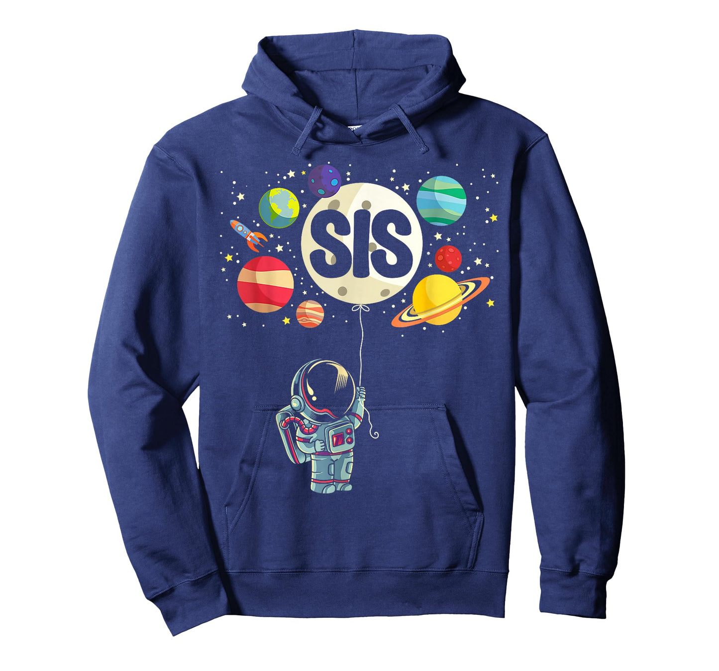 Sister of The Birthday Boy Space Astronaut 1st Birthday T-Shirt