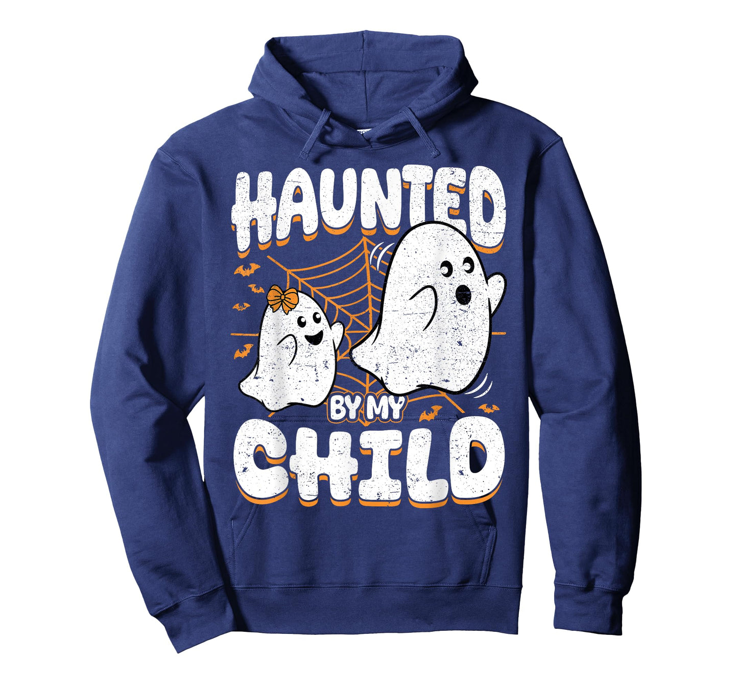 Haunted by My Child Daughter Mom Dad Halloween Ghost T-Shirt
