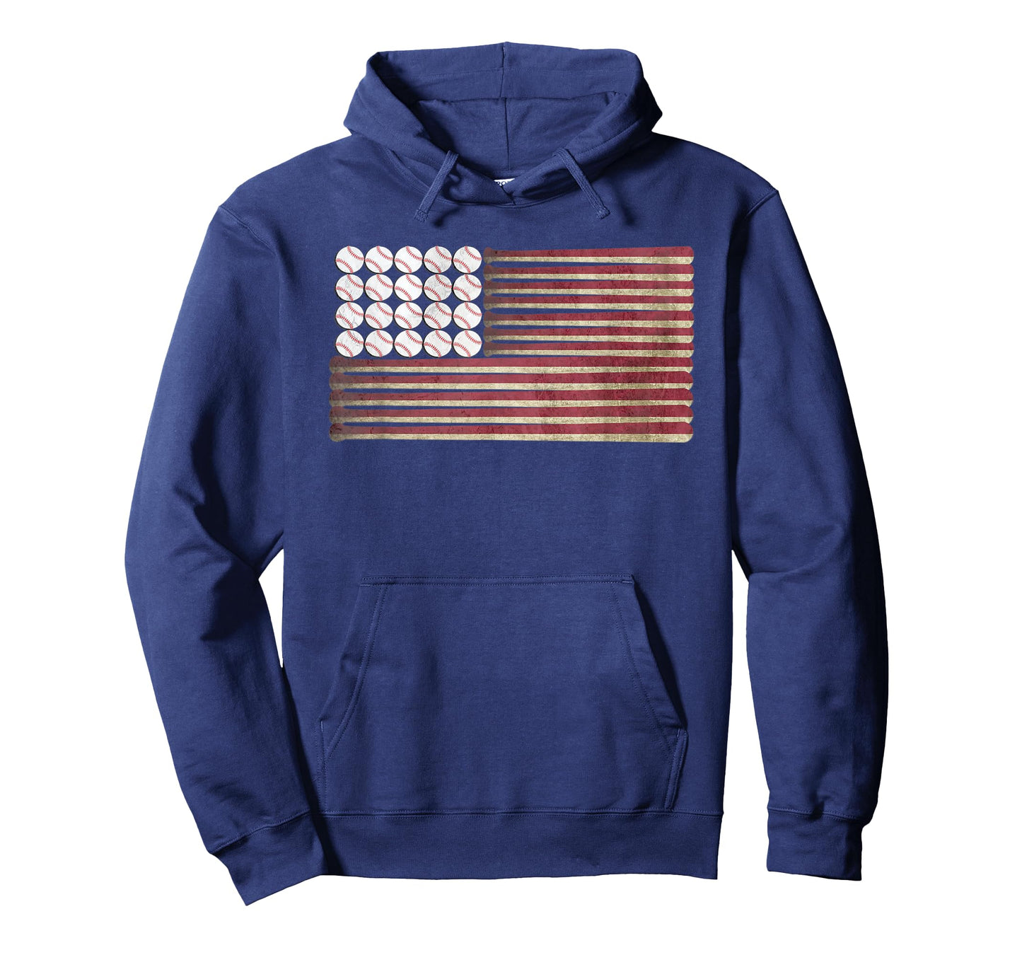 Baseball Design Sports Matching USA Flag America T-Shirt