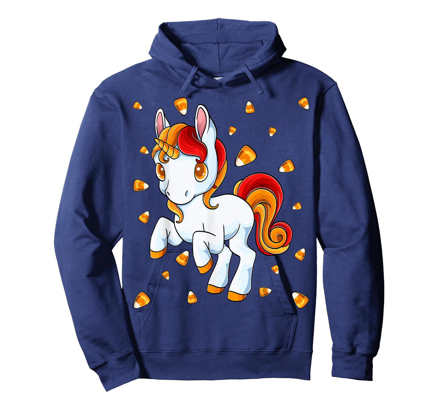 Unicorn Candy Corn Halloween Unicorn Costume Candicorn T-Shirt