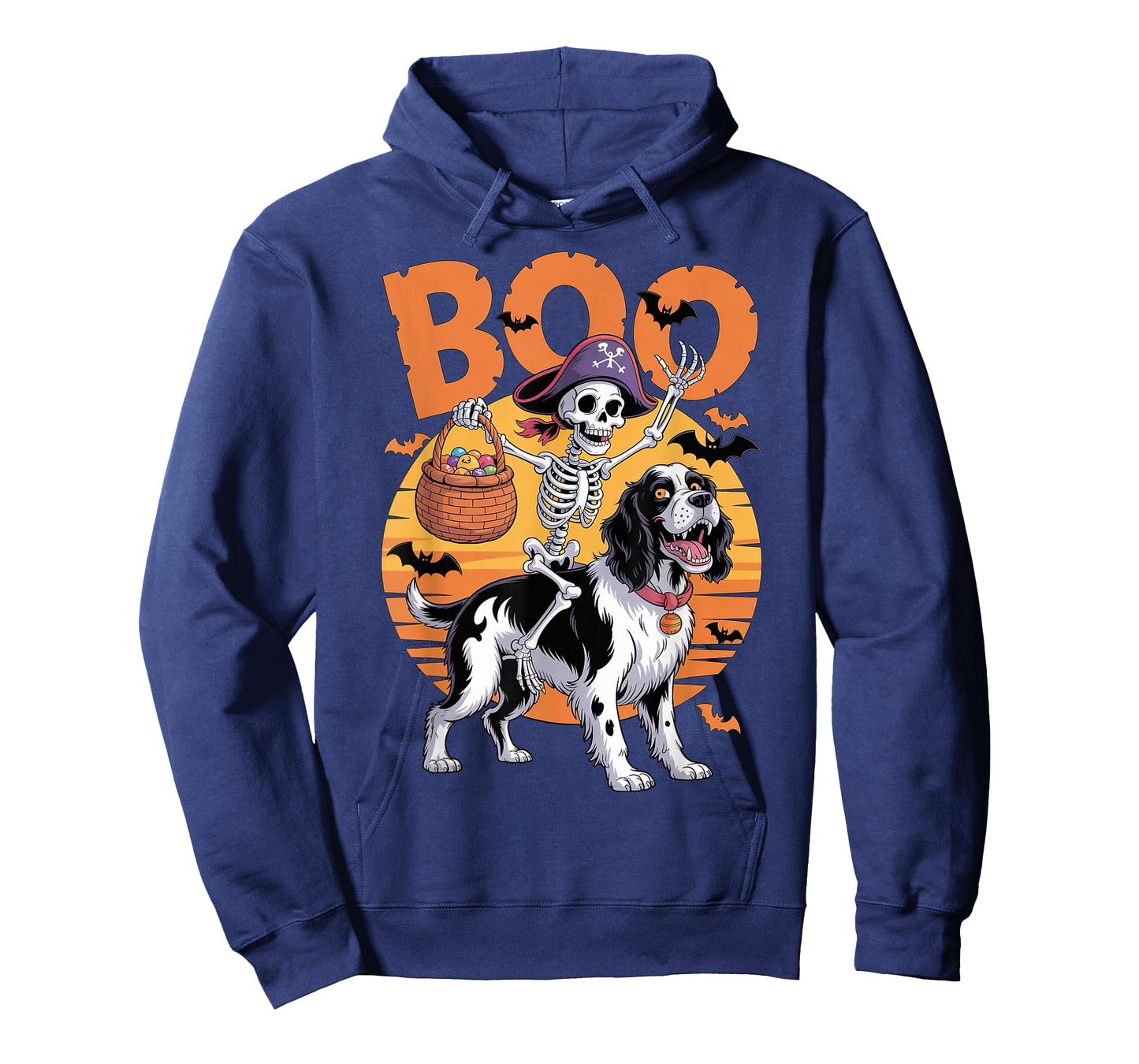 Spooky Springer Costume English Springer Spaniel Halloween T-Shirt