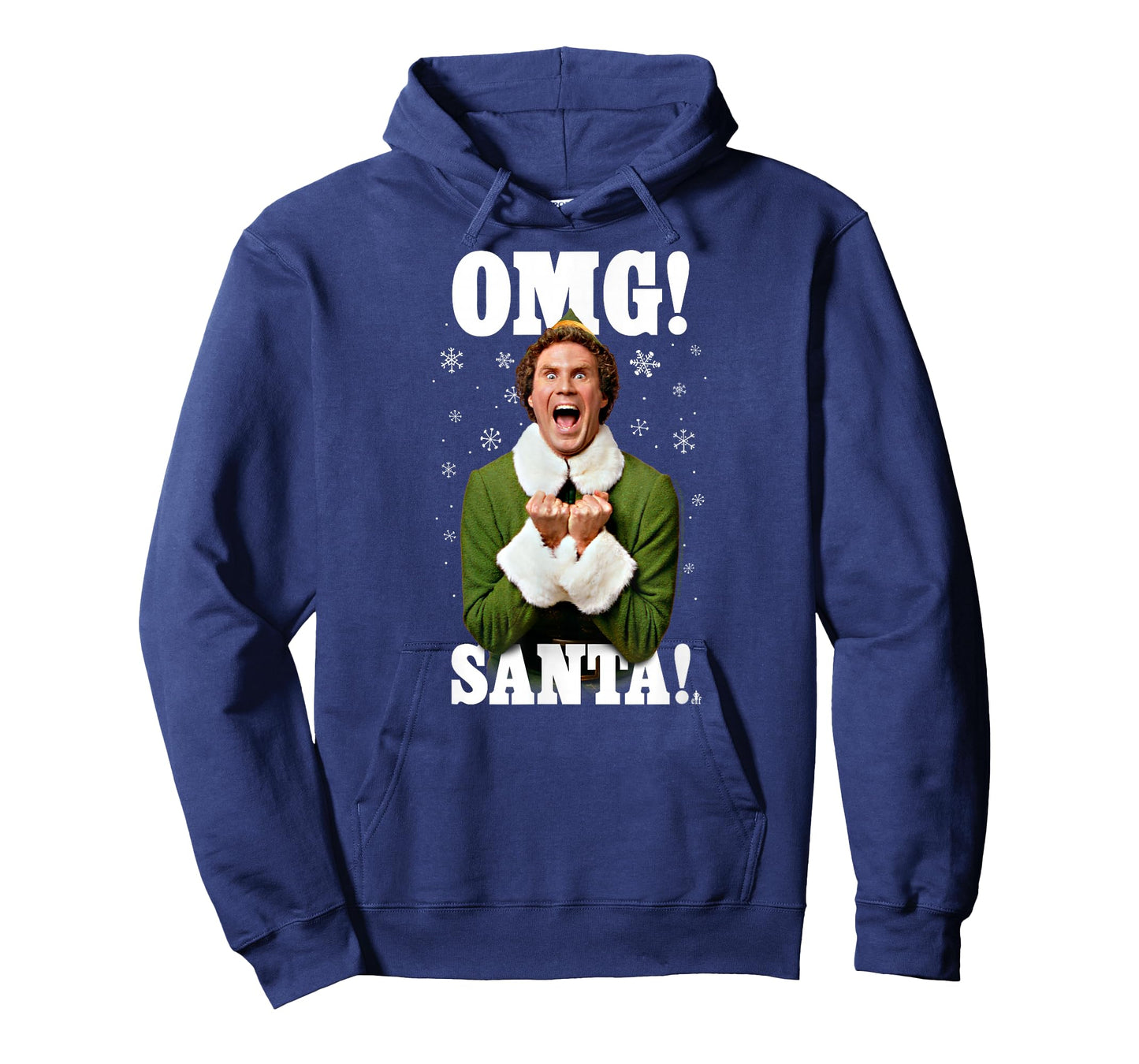 Elf OMG Santa Buddy The Elf Funny Christmas T-Shirt