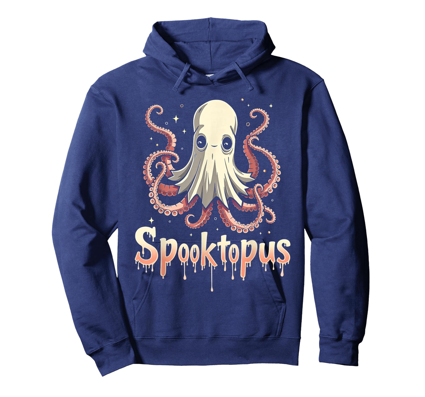 Spooktopus Funny Octopus Spooky Halloween Ghost T-Shirt