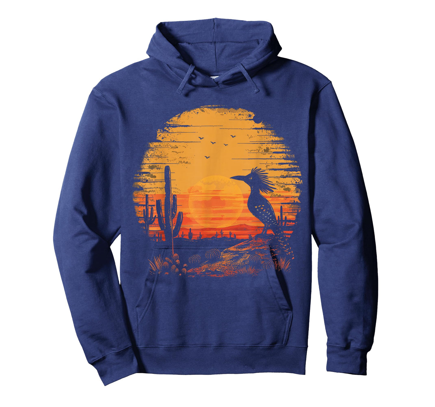 Roadrunner Bird Desert Landscape Cactus Arizona Texas Nevada T-Shirt