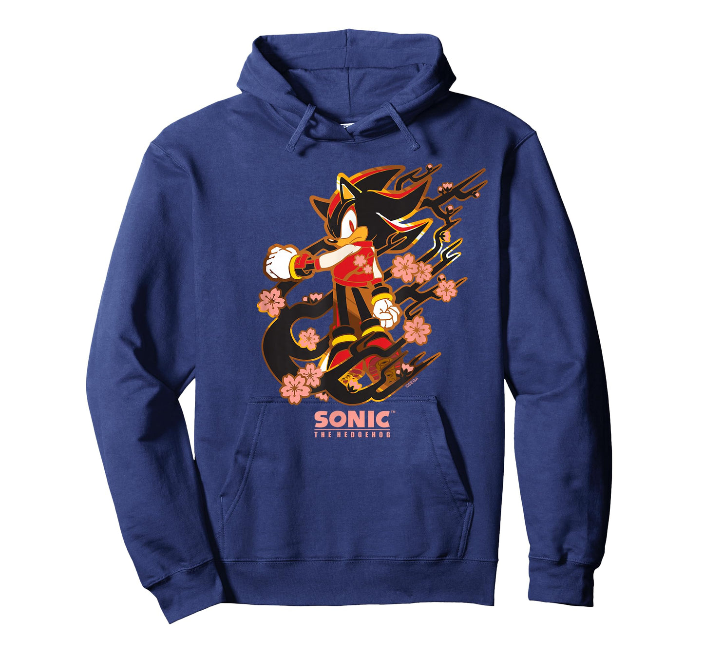 Sonic the Hedgehog - Shadow with Cherry Blossoms T-Shirt