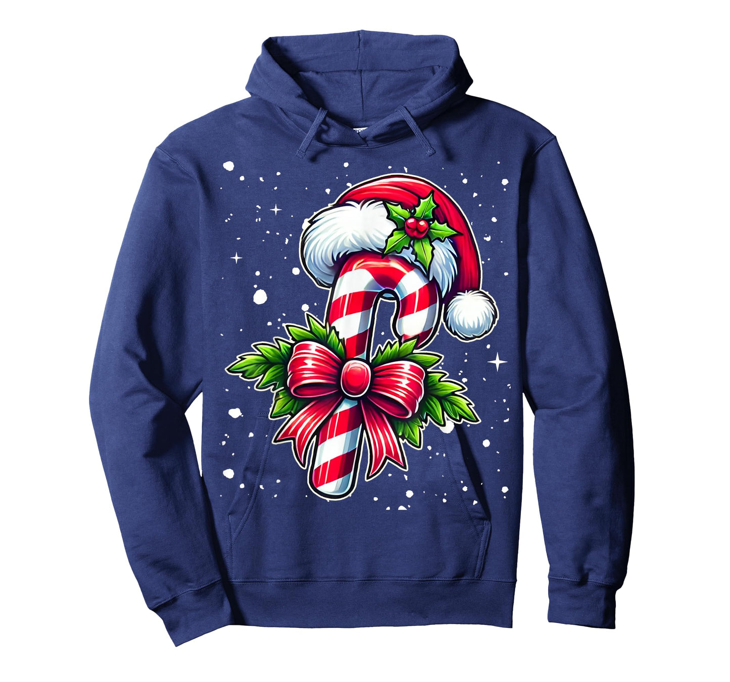 Christmas Candy Cane Santa Xmas Candy Boys Girls Kids T-Shirt