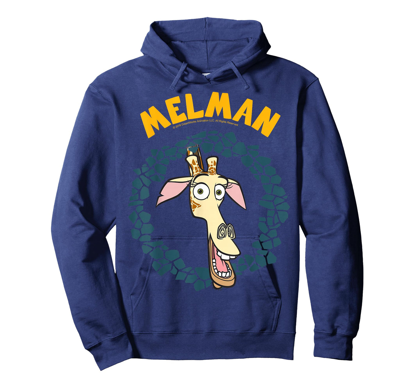 Madagascar Melman Large Circle Portrait T-Shirt