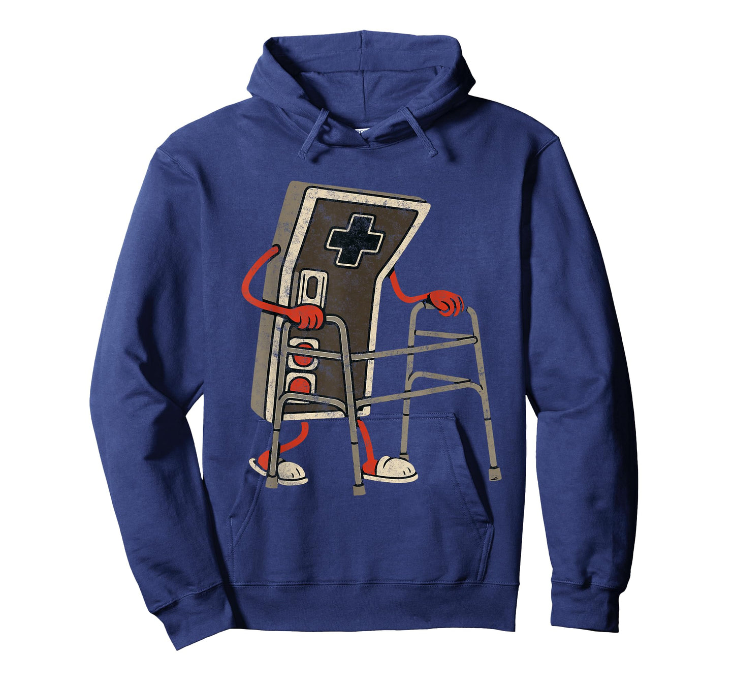 Retro Video Game Controller with Walker Funny Gamer Gaming T-Shirt