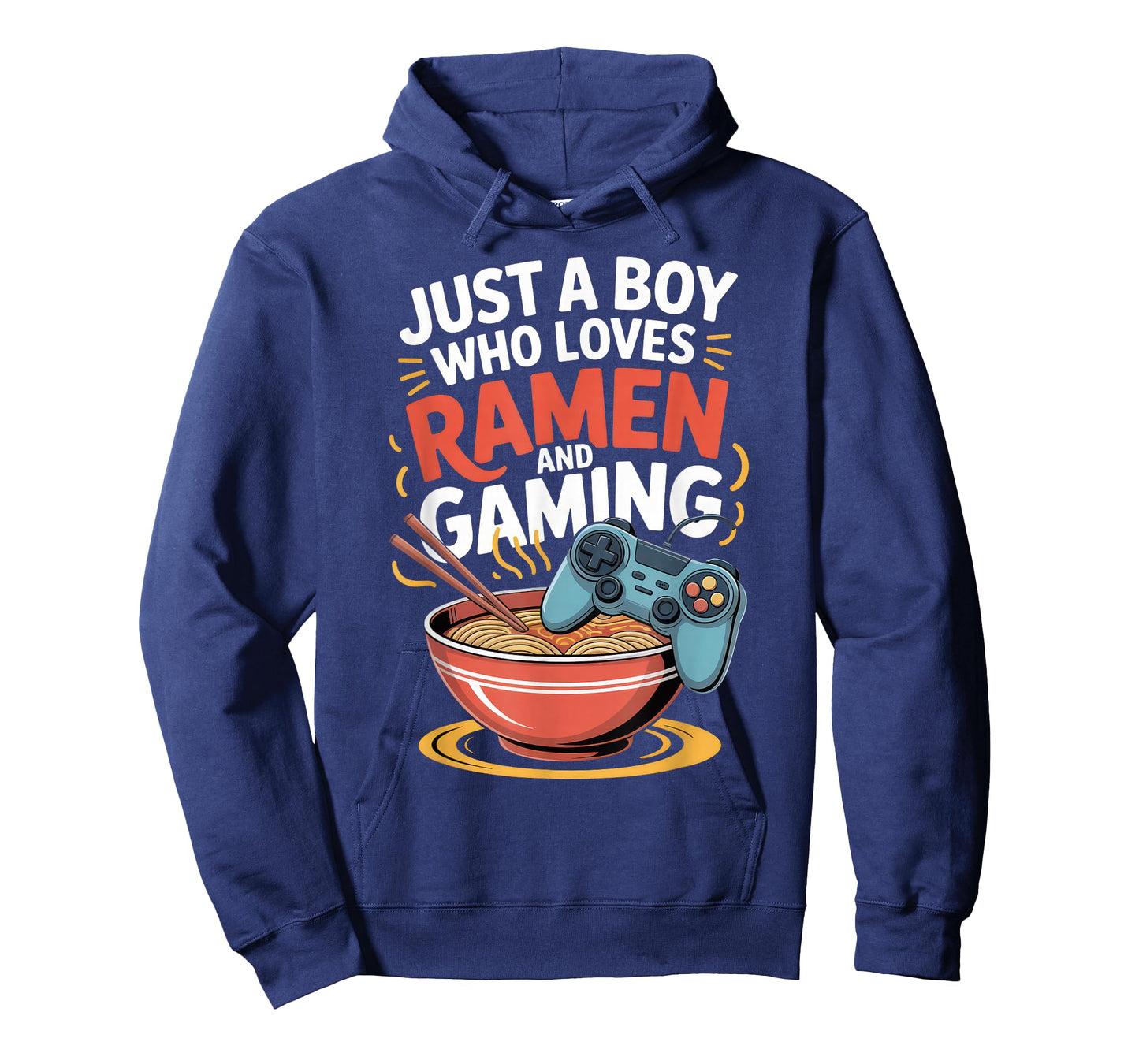 Just A Boy Who Loves Ramen and Gaming Japan Noodles Anime T-Shirt