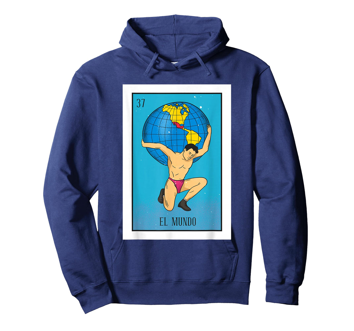 El Mundo Lottery Card Gift The World Card Mexican Lottery T-Shirt