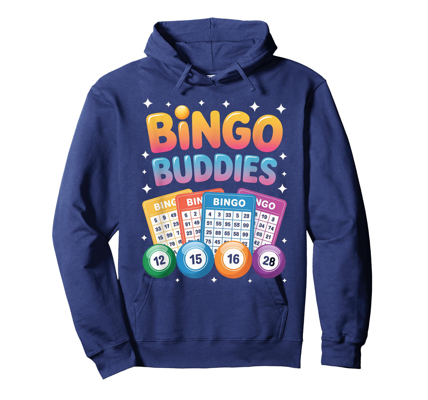 Bingo Buddies Friends Game Lucky Numbers Fun Social Winner T-Shirt
