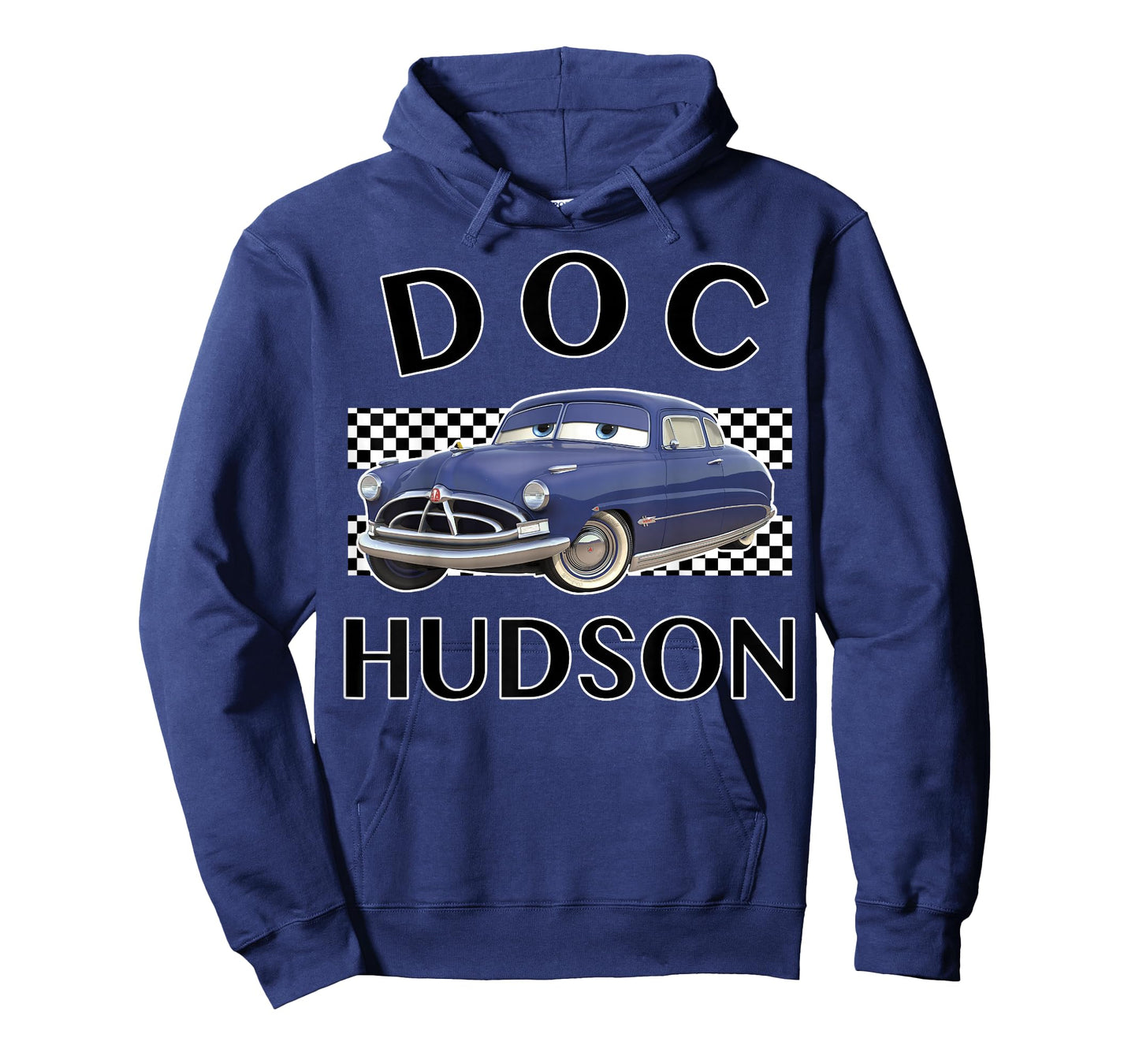 Disney Pixar Cars Doc Hudson Vintage Race Stripe Logo T-Shirt