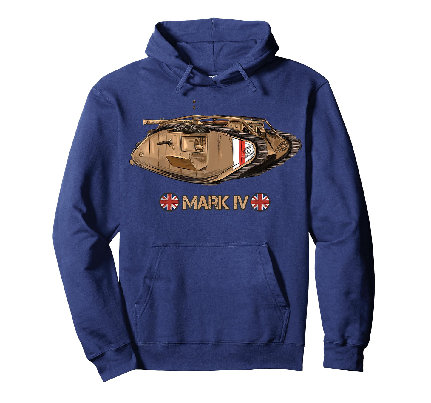 World War British Tank Mark IV Male WW1 Gift T-Shirt