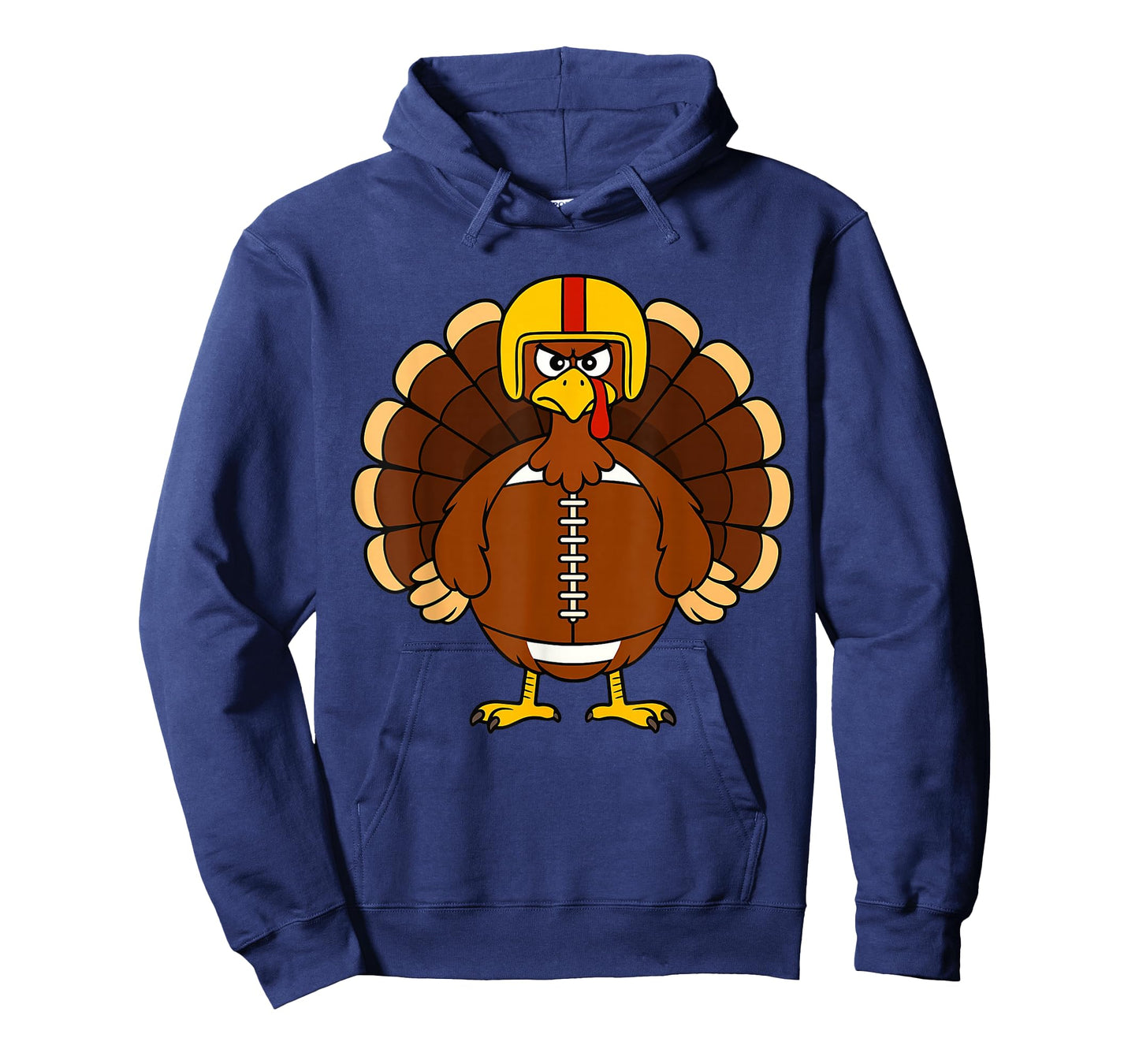 Funny Thanksgiving Turkey Football for Men Women Kids T-Shirt