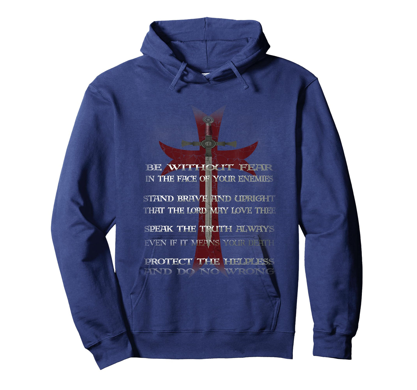 Knights Templar Crusader Cross Ring Order Be Without Fear T-Shirt