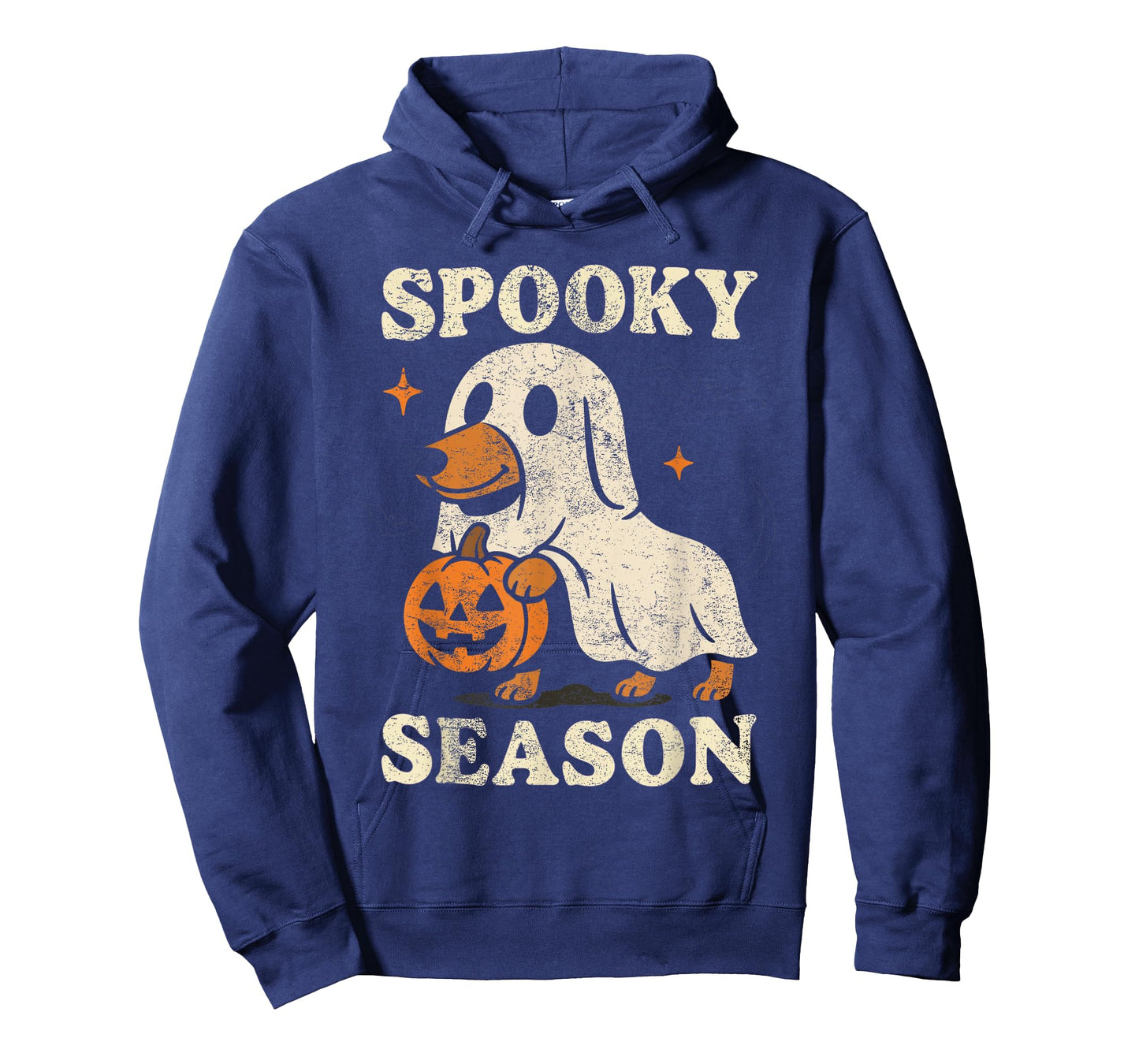 Holiday Dachshund Ghost Halloween Spooky Season Weenie Dog T-Shirt