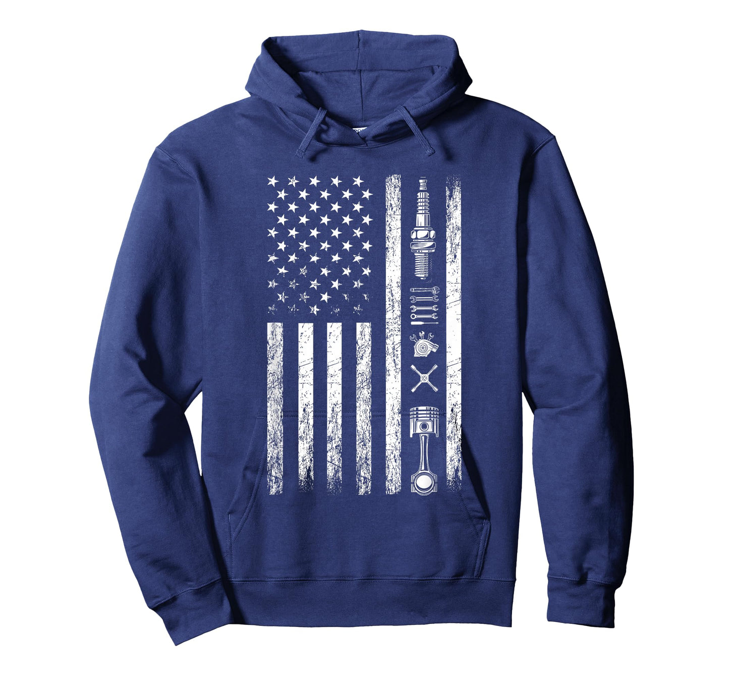 Mechanic US Flag Patriotic Worker Patriot USA Mechanic T-Shirt