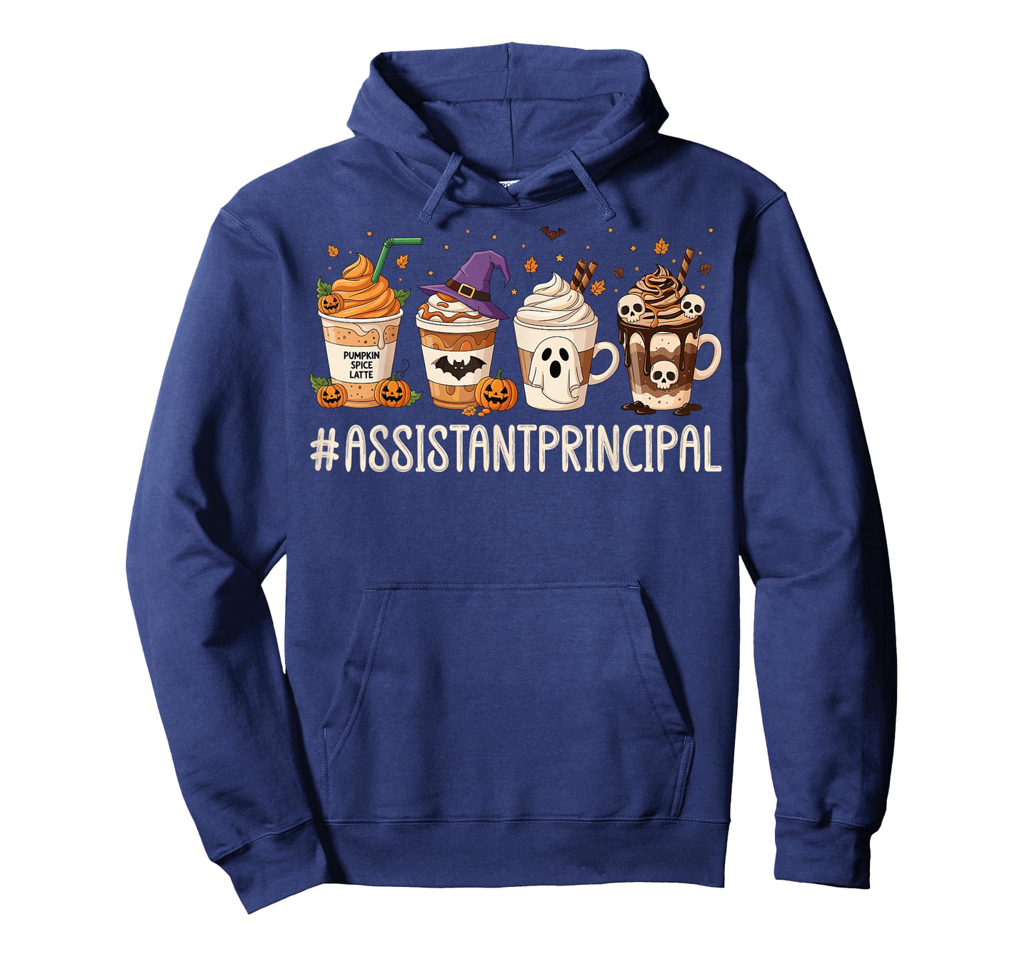 Assistant Principal Halloween Ghosts Coffee Vice Principal T-Shirt