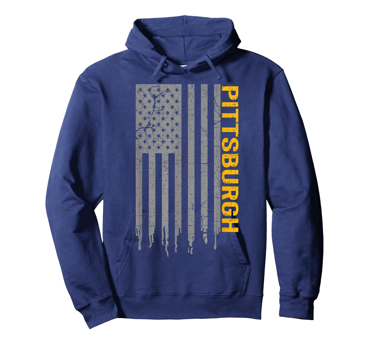 Pittsburgh USA Flag Patriotic American From Pittsburgh T-Shirt