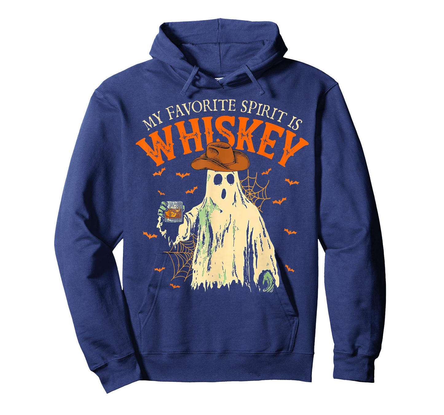 My Favorite Spirit is Whiskey Halloween Cowboy Ghosts T-Shirt