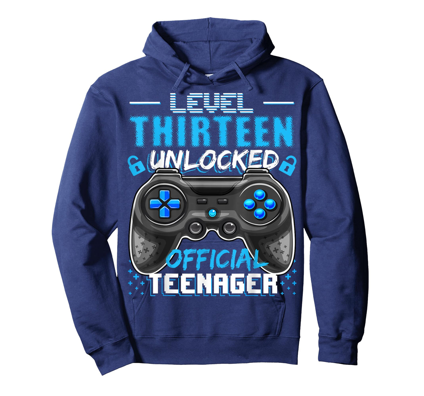 Level 13 Unlocked Official Teenager Video Game 13th Birthday T-Shirt