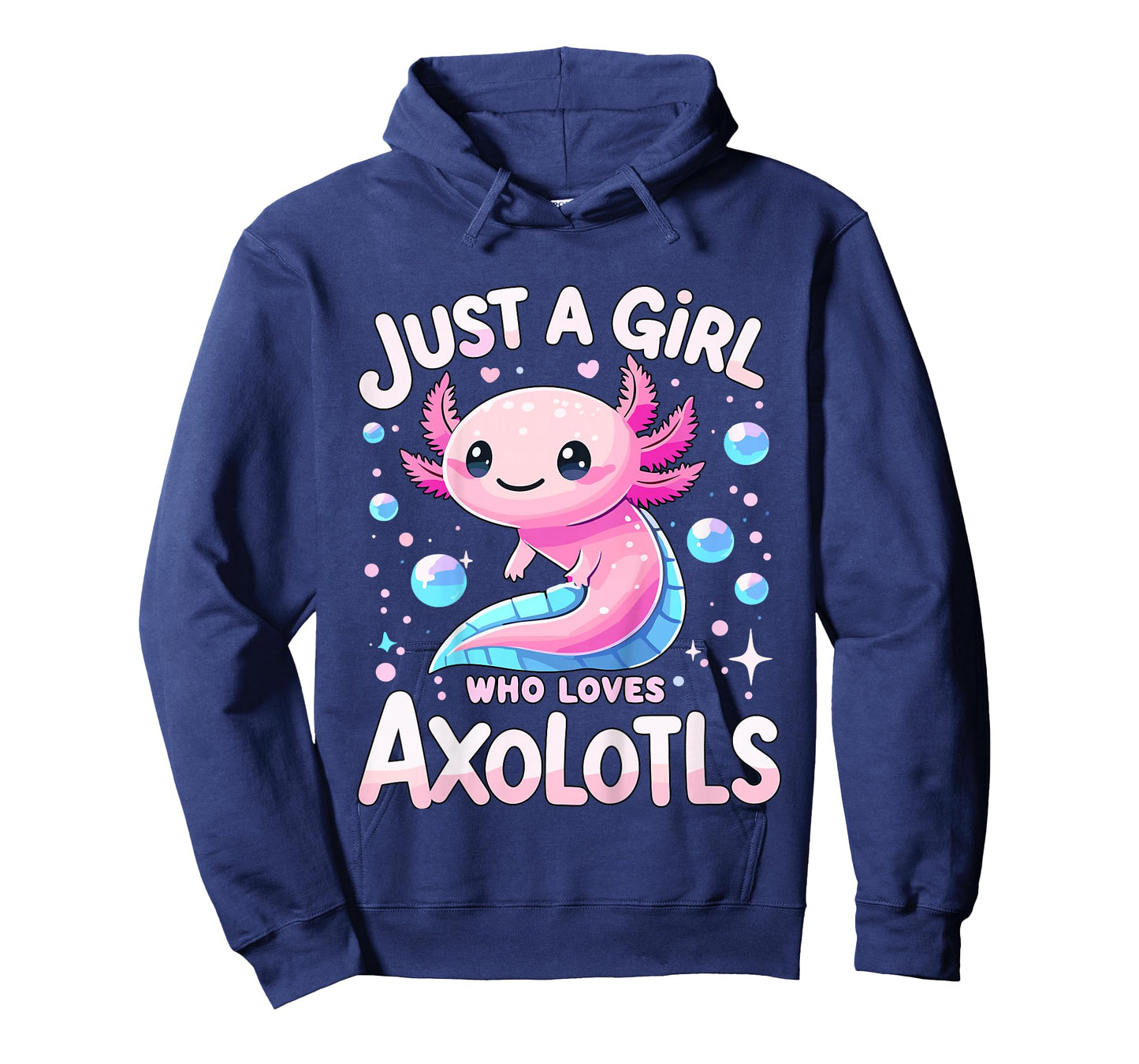 Kids Axolotls Kawaii Just A Girl Who Loves Axolotl T-Shirt