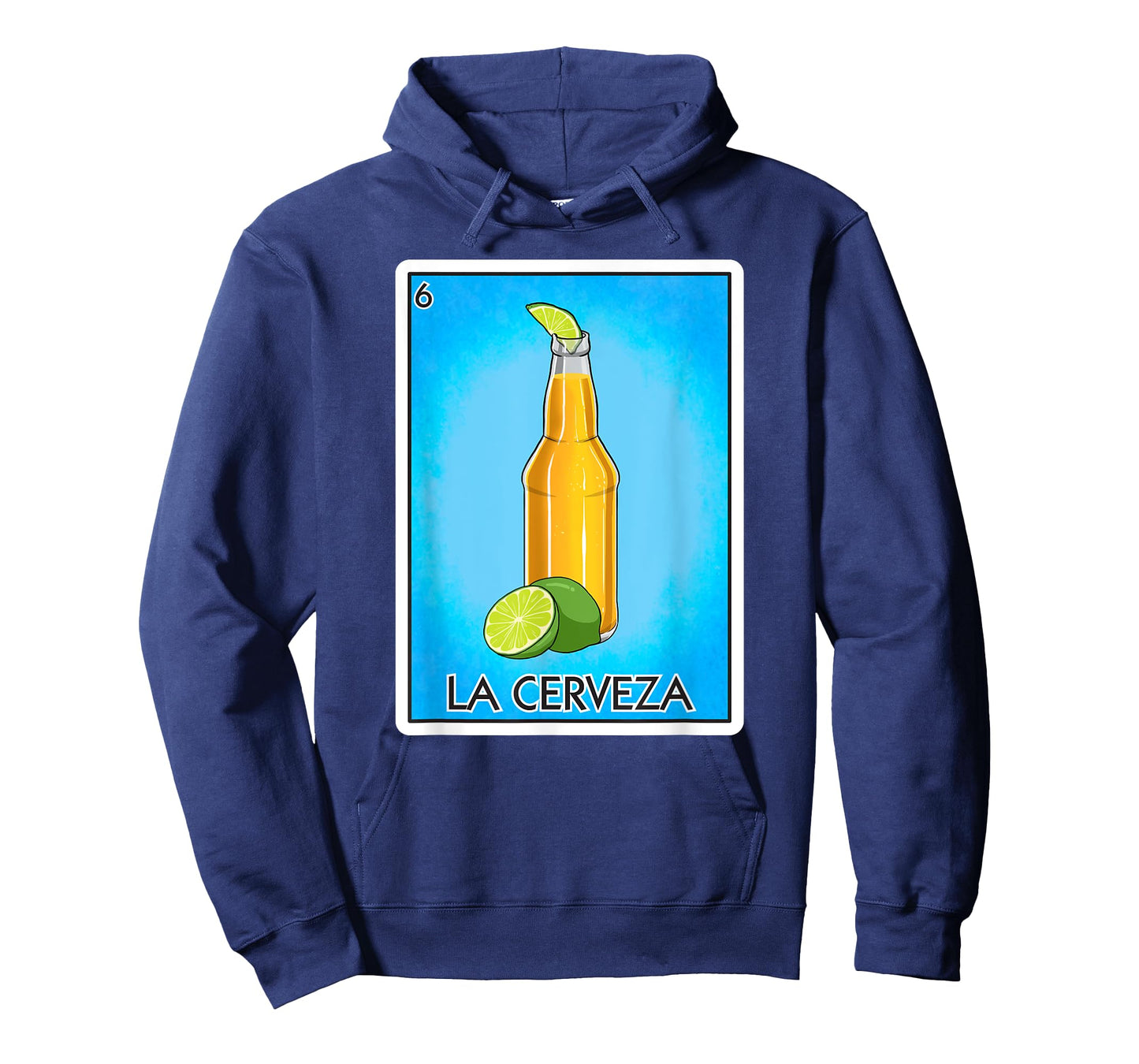 La Cerveza Beer Card Mexican Lottery Card La Cerveza T-Shirt