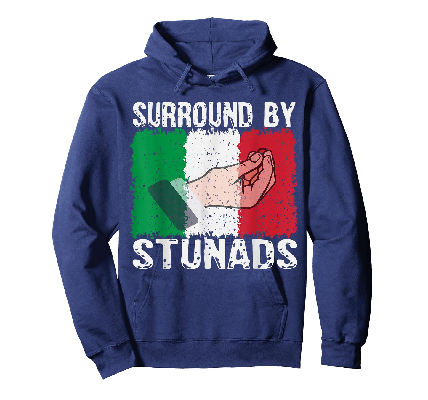 Italy Flag Surrounded by Stunads Patriot Italian Root Italia T-Shirt