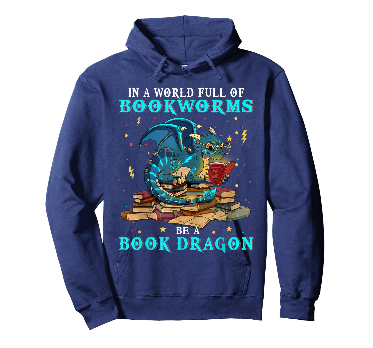 Dragon Shirt - In A World Full of Bookworms Be A Book Dragon T-Shirt