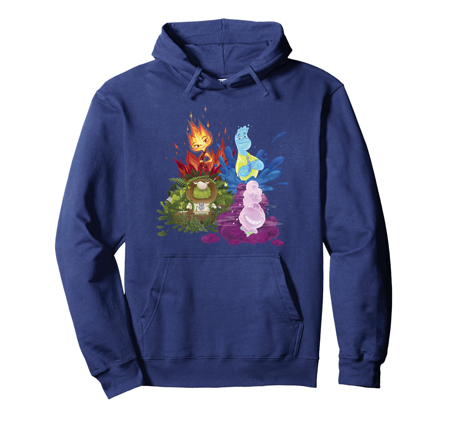 Disney Pixar Elemental Four Elements Group Shot Poster T-Shirt