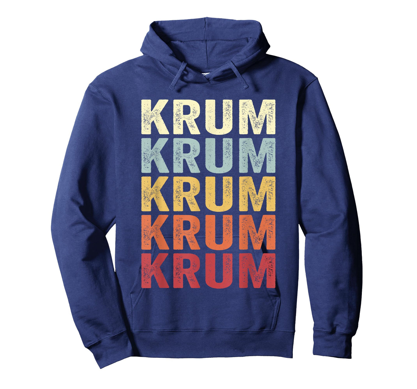 Krum Texas Krum TX Retro Vintage Text T-Shirt