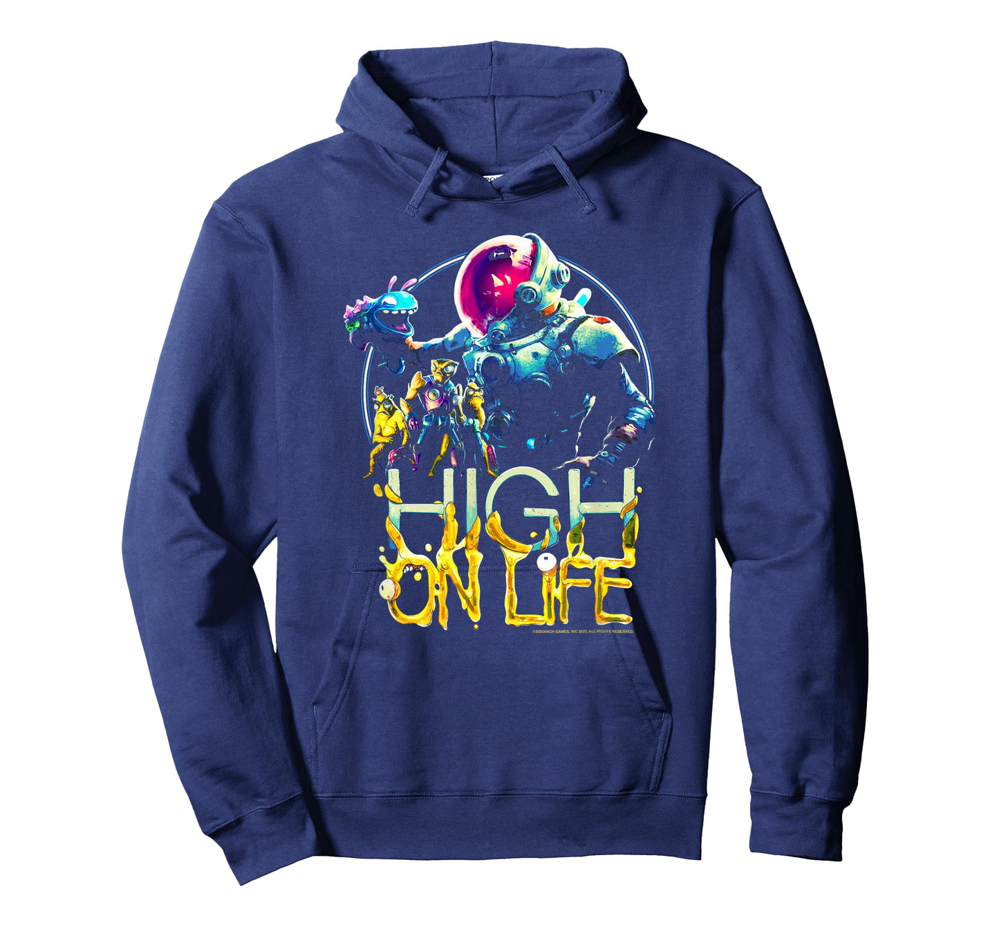 High on Life Kenny Smiling Vintage Group Shot Poster T-Shirt