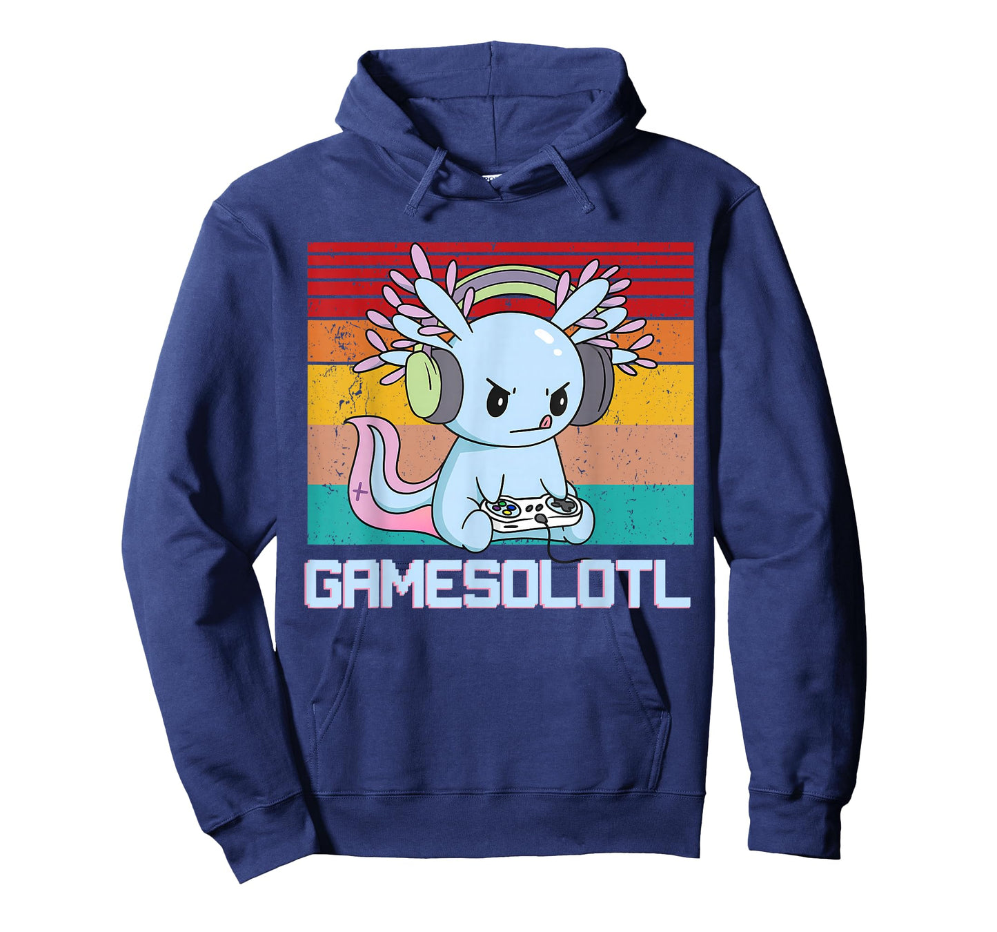 Gamesolotl Axolotl Video Gamer Kawaii Anime Gifts Boys Teens T-Shirt