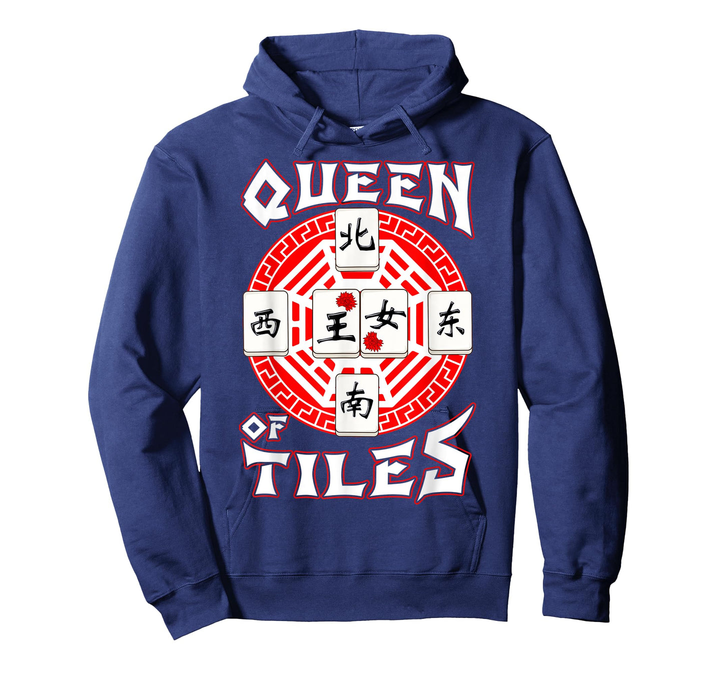 Mahjong Lover Traditional Chinese Game Gifts Queen Of Tiles T-Shirt
