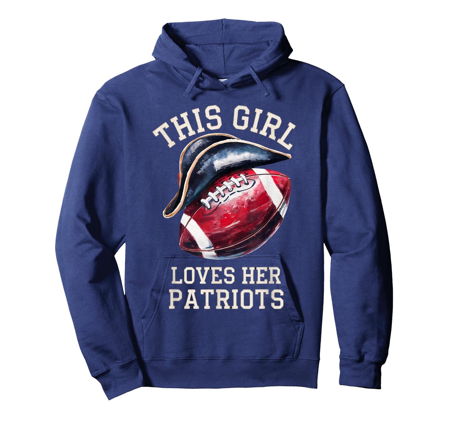 This Girl Loves Her Patriot Men A Women Massachusetts Pride T-Shirt
