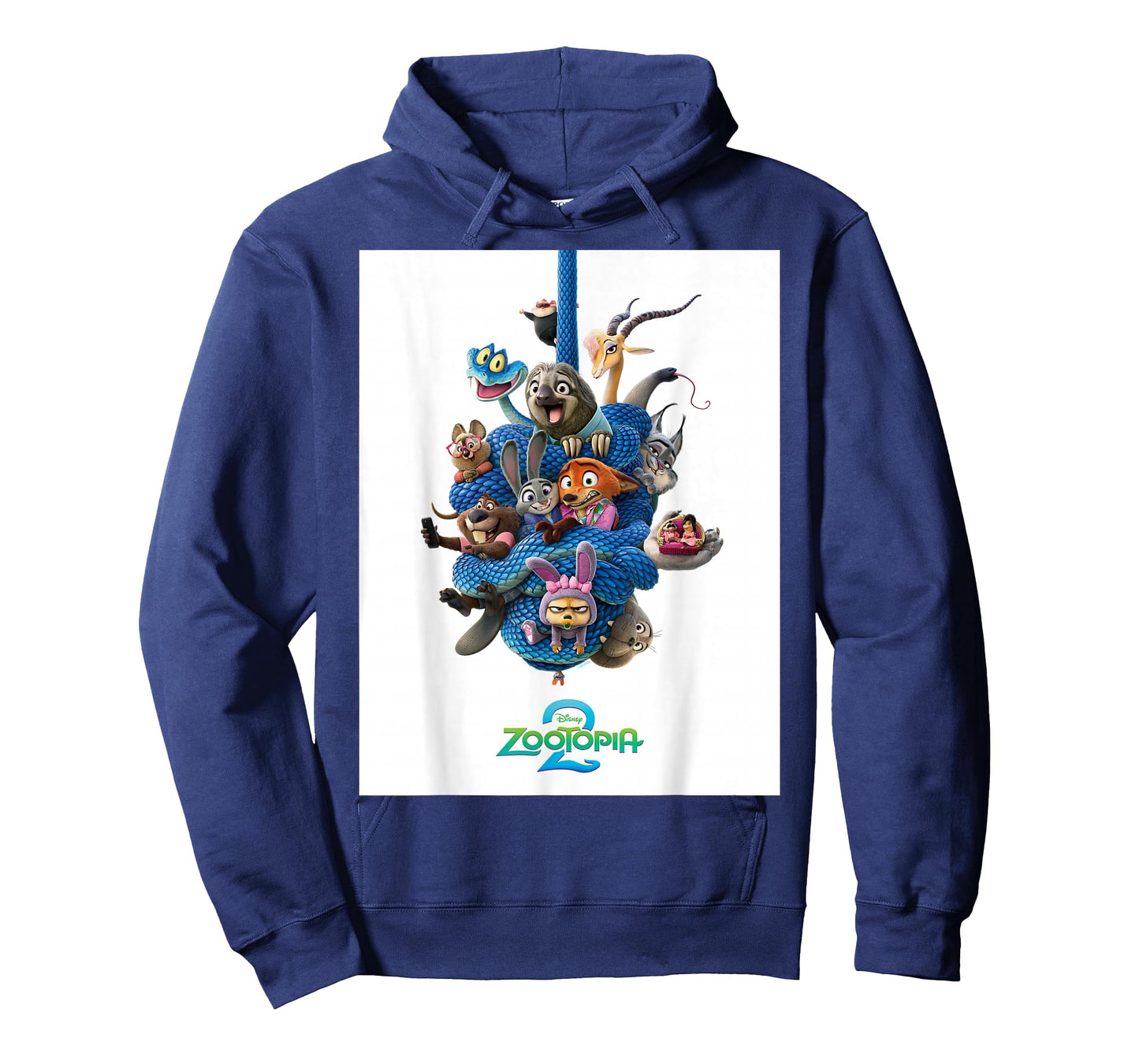 Disney Zootopia 2 Gary De'Snake Tangle Official Poster Art T-Shirt
