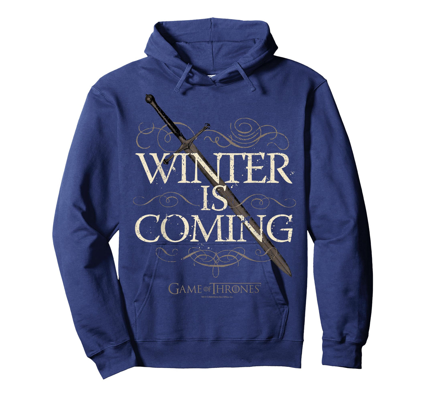 Game Of Thrones Winter Is Coming Text T-Shirt