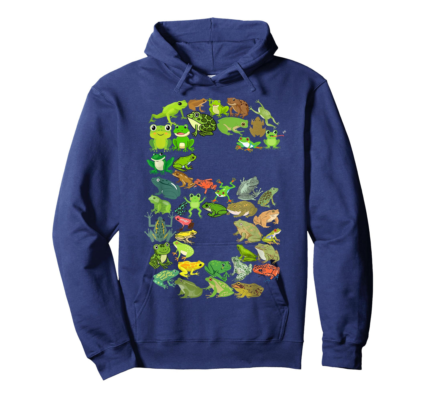 Cute 6th Birthday Frog Themed 6 Year Old Kids Frog Lover T-Shirt