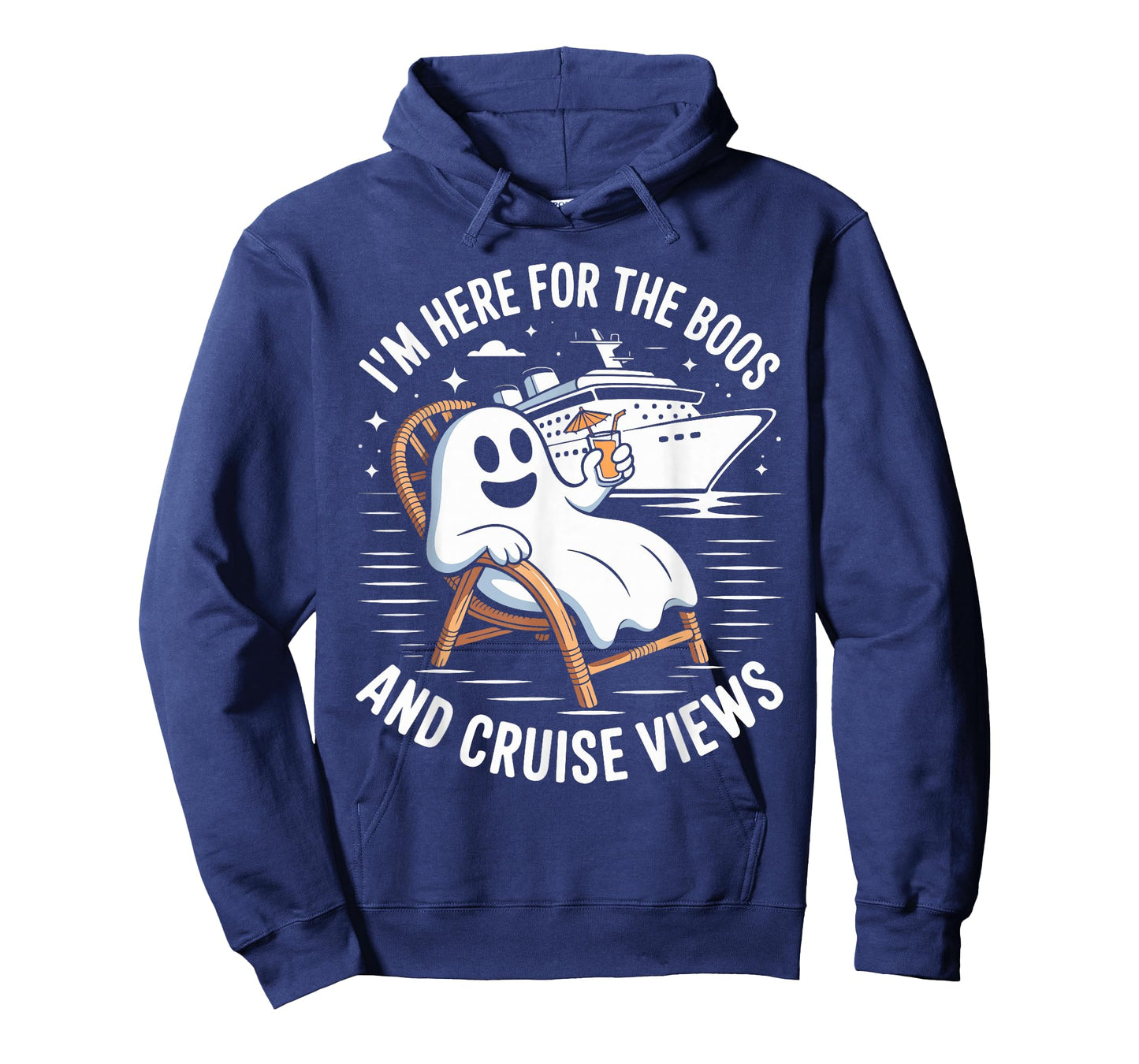I'm Here For The Boos And Cruise Views Halloween Costume T-Shirt